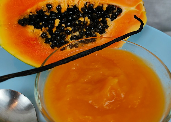 Ma compote exotique Ananas Papaye Pomme Saveur des p'tits chefs